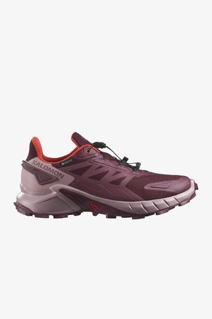 Salomon Supercross 4 Gore-Tex Kadın Bordo Patika Koşu Ayakkabısı L47594500
