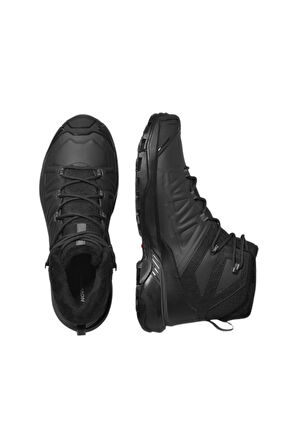 Salomon X Ultra Snowpilot Waterproof Erkek Siyah Outdoor Bot 475856