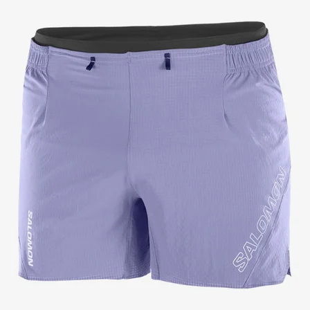 Salomon Sense Aero 5 Erkek Mavi Koşu Şortu