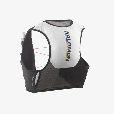 Salomon Sense Pro 6 Race Flag Set Unisex Siyah Koşu Yeleği
