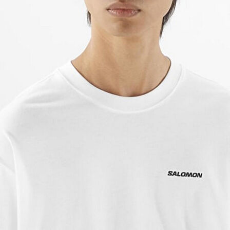 Salomon LC2527400 Logo Rx Tee M Erkek Spor Tişört