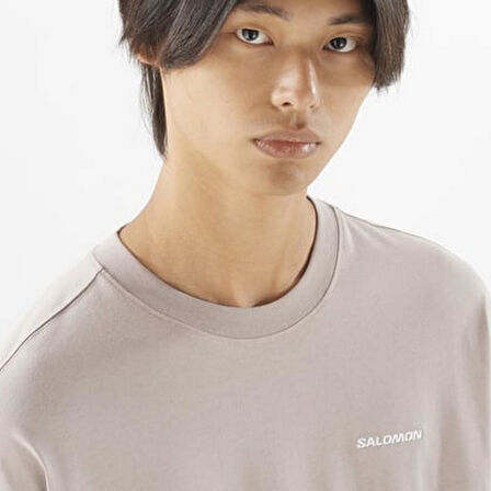 Salomon LC2527600 Logo Rx Tee M Erkek Spor Tişört