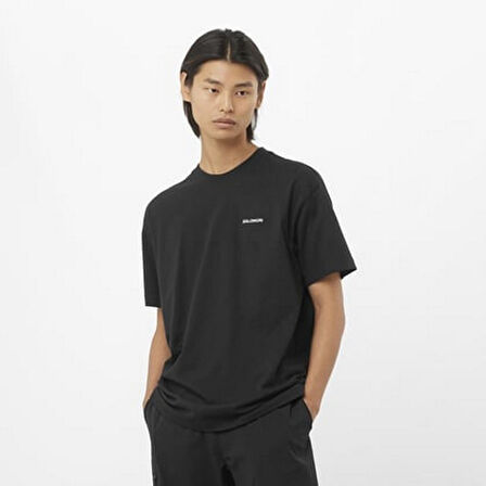 Salomon LC2527200 Logo Rx Tee M Erkek Spor Tişört