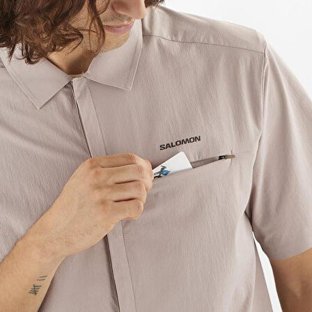 Salomon Xplration Ss Shirt M Erkek Gömlek