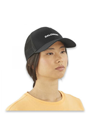 Salomon Lc2428900 Cap Trucker U Siyah Unisex Şapka
