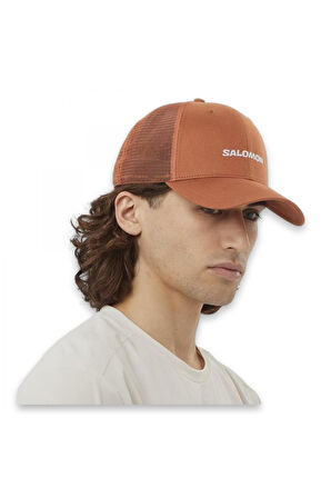Salomon Lc2428900 Cap Trucker U Turuncu Unisex Şapka