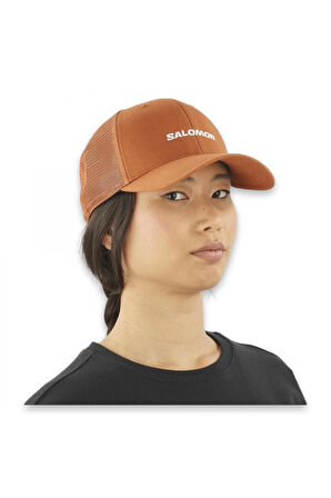 Salomon Lc2428900 Cap Trucker U Turuncu Unisex Şapka