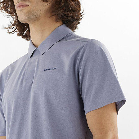 Salomon LC2439500 Trackline Polo M Erkek Polo Tişört
