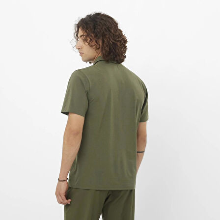 Salomon LC2439300 Trackline Polo M Erkek Polo Tişört