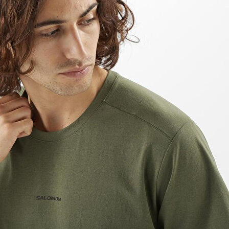 Salomon Trackline Ss Tee M Erkek T-Shirt