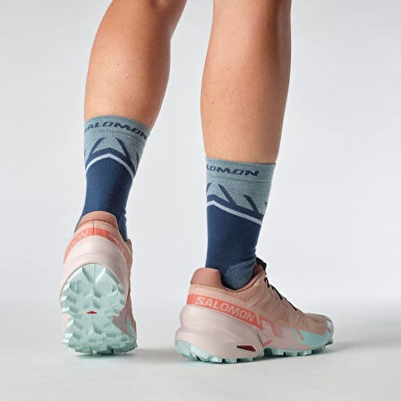 Salomon 477665 Speedcross 6 W Mahogany Rose/Hushed Violet/Iced Aqua Kadın Outdoor Ayakkabı