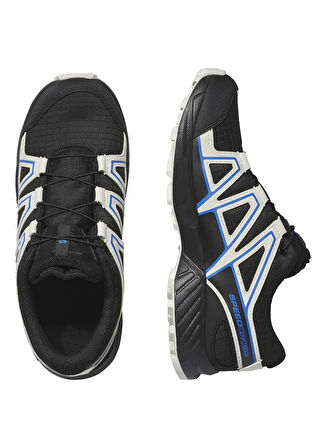 Salomon Siyah - Beyaz - Mavi Erkek Çocuk Outdoor Ayakkabısı L47733700-SPEEDCROSS WATERPROOF