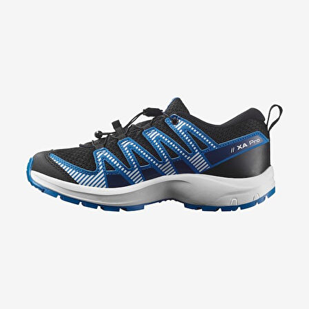 Salomon 477300 Xa Pro V8 J Black/White/French Blue Kadın Outdoor Ayakkabı