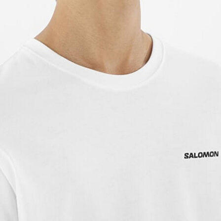 Salomon LC2526400 Logo Tee M Erkek Spor Tişört