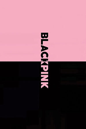 Kaymaz Tabanlı Yıkanabilir BlackPink Desenli Çocuk Halısı Dot Taban Halı