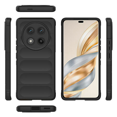 Gpack Honor Magic 7 Lite uyumlu Kılıf Etnik Optimum Mat Kamera Korumalı Silikon