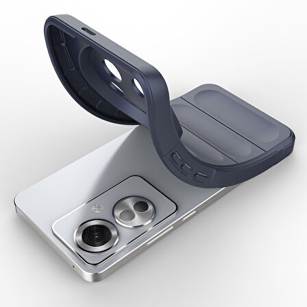 Gpack Oppo Reno 11F uyumlu Kılıf Etnik Optimum Mat Kamera Korumalı Silikon