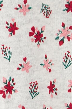 Carters Renkli Layette Kız Bebek Tulum Body Pantolon Set 3'lü Paket 1R555910R