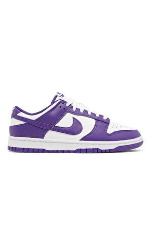 DUNK LOW Championship Purple Parlak Mor Özel Seri Spor Ayakkabı