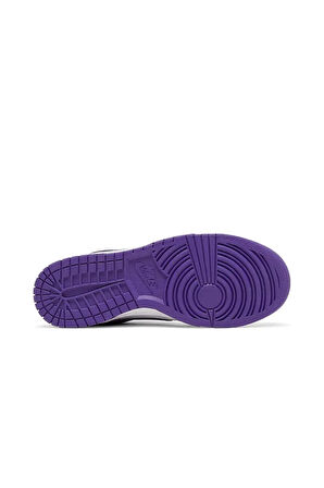 DUNK LOW Championship Purple Parlak Mor Özel Seri Spor Ayakkabı