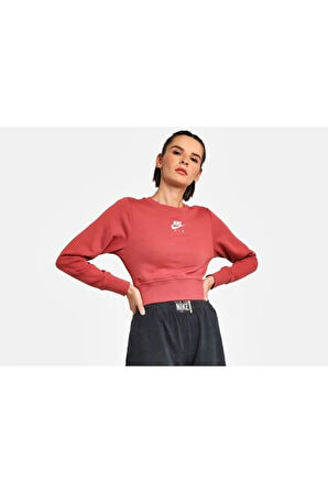 Women's Air Fleece Crew Sweatshirt-dq2895-691