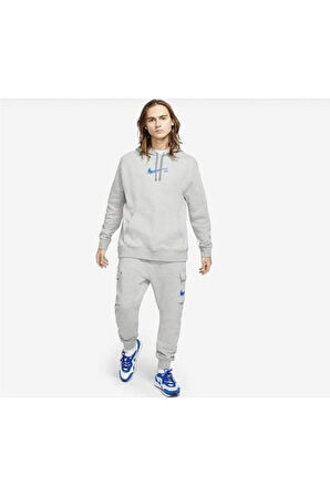 Nike Mens Homme SPTCAS/SPTLSR Hoodie Sweatshirt Gri