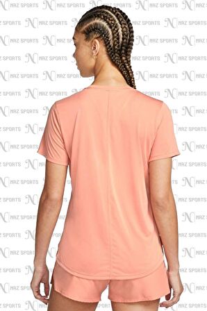 Nike Dri-Fit Swoosh Running Kadın Standart Kesim Spor Tişört