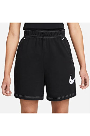 Sportswear Swoosh Fleece High-waisted Kadın Şort