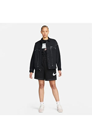 Sportswear Swoosh Fleece High-waisted Kadın Şort