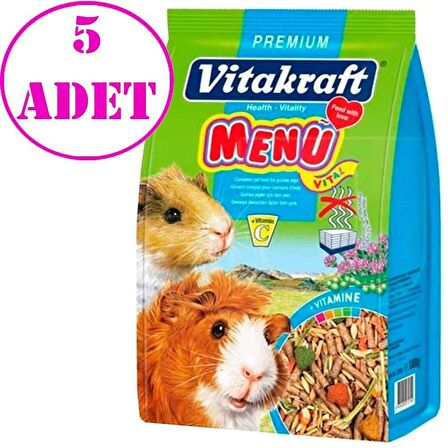 Vitakraft Menü Ginepig Yemi 1 Kg 5 AD