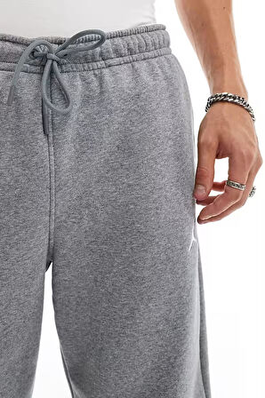 Nike Jordan Brooklyn Fleece Jogger Erkek Gri Eşofman Altı