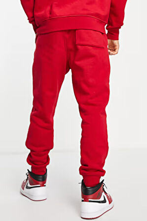 Nike Jordan Brooklyn Fleece Jogger Erkek Kırmızı Eşofman Altı