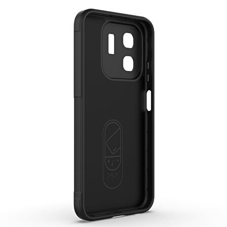 Gpack İnfinix Hot 50i uyumlu Kılıf Etnik Optimum Mat Kamera Korumalı Silikon