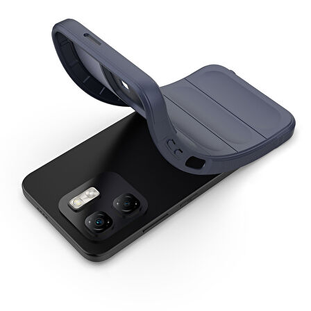 Gpack İnfinix Hot 50i uyumlu Kılıf Etnik Optimum Mat Kamera Korumalı Silikon