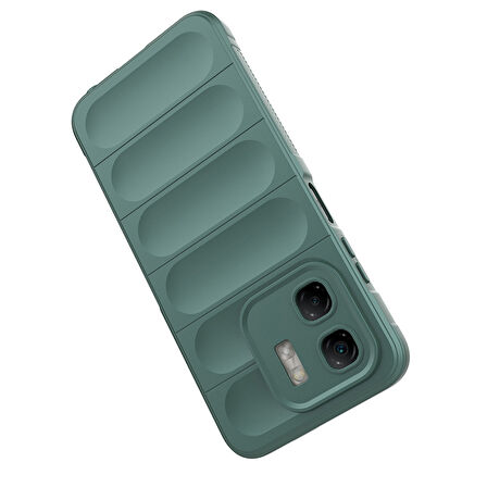 Gpack İnfinix Hot 50i uyumlu Kılıf Etnik Optimum Mat Kamera Korumalı Silikon