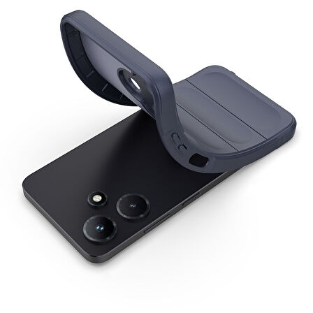 Gpack İnfinix Hot 30i uyumlu Kılıf Etnik Optimum Mat Kamera Korumalı Silikon