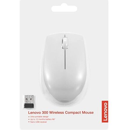  Lenovo 300 1000 DPI Mouse GY51L15677 