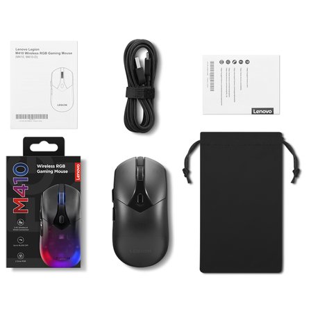 Lenovo Legion M410 16000 DPI RGB Siyah Kablosuz Gaming Mouse