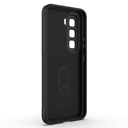 Gpack İnfinix Hot 50 4G uyumlu Kılıf Etnik Optimum Mat Kamera Korumalı Silikon