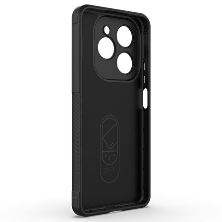 Gpack Tecno Spark 20 Pro uyumlu Kılıf Etnik Optimum Mat Kamera Korumalı Silikon