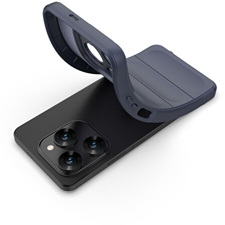 Gpack Tecno Spark 20 Pro uyumlu Kılıf Etnik Optimum Mat Kamera Korumalı Silikon