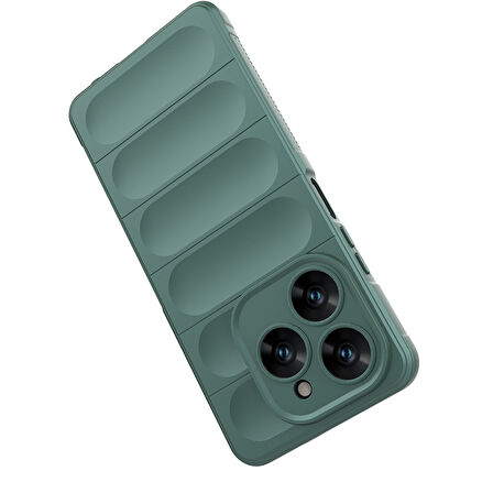 Gpack Tecno Spark 20 Pro uyumlu Kılıf Etnik Optimum Mat Kamera Korumalı Silikon