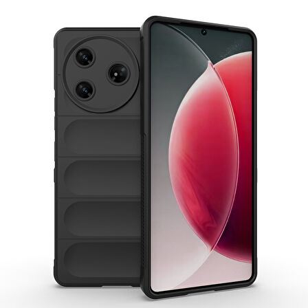 Gpack Tecno Spark 30 Pro uyumlu Kılıf Etnik Optimum Mat Kamera Korumalı Silikon