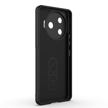 Gpack Tecno Spark 30 Pro uyumlu Kılıf Etnik Optimum Mat Kamera Korumalı Silikon