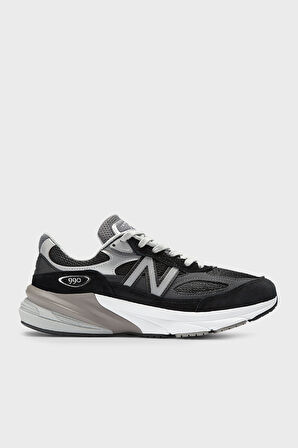 New Balance Hakiki Deri Karışımlı Kalın Taban Sneaker Ayakkabı Unisex AYAKKABI W990BK6