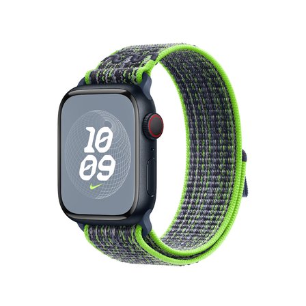 41 mm Berrak Yeşil/Mavi Nike Spor Loop - MTL03ZM/A