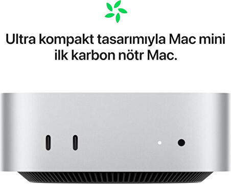 Mac Mini MU9D3TU/A Apple M4 16 GB 256 GB SSD Mini PC