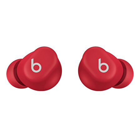 Beats Solo Buds - Kablosuz Bluetooth Kulak İçi Kulaklık, Şeffaf Kırmızı