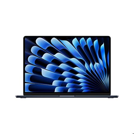 MacBook Air 15 inç M3 Çip 8 CPU 10 GPU 8GB Bellek 256GB SSD macOS Taşınabilir Bilgisayar MRYU3TU/A - Gece Yarısı