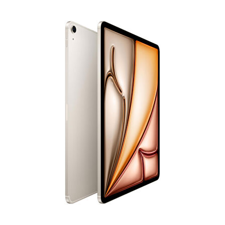 iPad Air M2 13 inç Wi-Fi + Cellular 128GB (MV6T3TU/A) - Yıldız Işığı